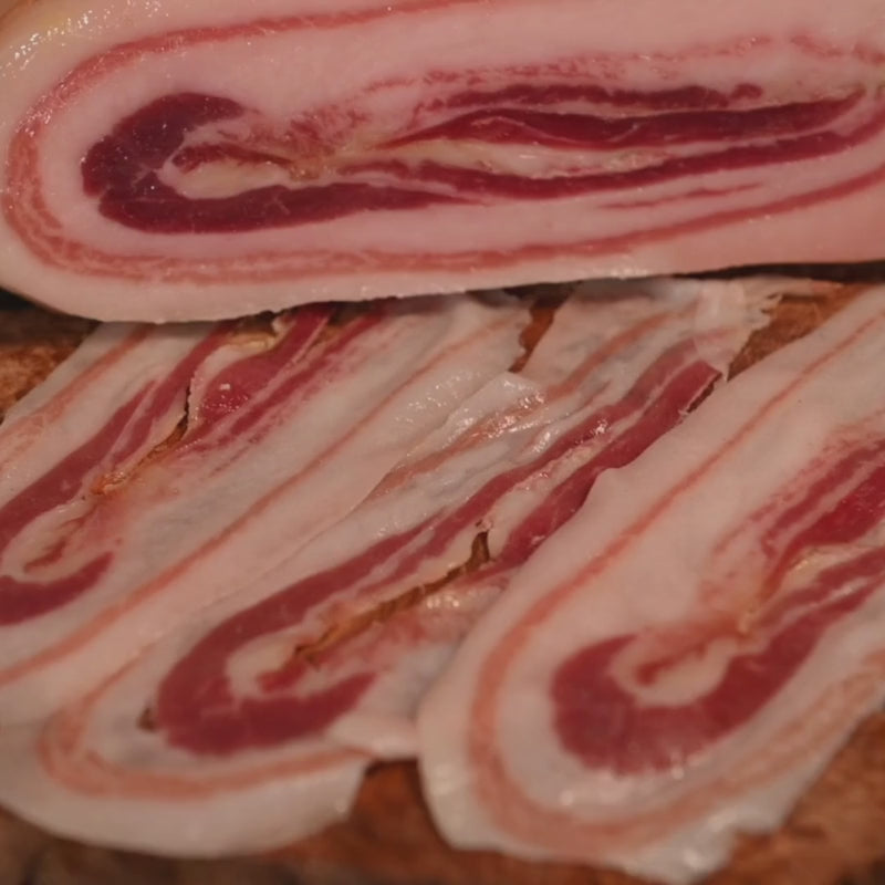 Pancetta Steccata di maiale "Antica Razza Pelatella"
